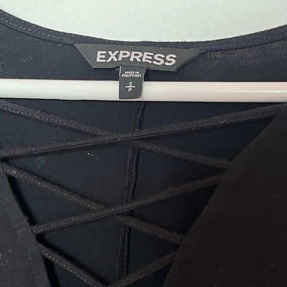 EXPRESS CROSS NECK DRESS - Picture 2 of 6